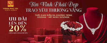 ƯU ĐÃI ĐẶC BIỆT THÁNG 3 – RỰC RỠ QUÀ TẶNG TỪ VÀNG PHÚ TÀI